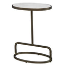 Jessenia - Marble Accent Table - Uttermost - Accent Tables - Elite Enclave Home