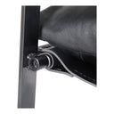 Connor - Leather Club Chair - Black - Moe's Home Collection - Club Chairs - Elite Enclave Home