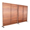 Damani - Screen - Brown - Moe's Home Collection - Room Dividers - Elite Enclave Home