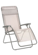 Steel Outdoor Zero Gravity Chair With Ivory Cushion - Ivory