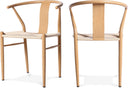 Beck - Hand Woven Rope Dining Chair (Set of 2) - Meridian Furniture - Chair Sets - Elite Enclave Home