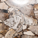 Norwest Petrified - Wood Console Table - Natural
