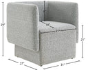 Vera - Accent Chair - Meridian Furniture - Accent Chairs - Elite Enclave Home