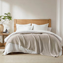 Liquid - King Blanket - Beige