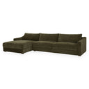 Farrow - Left Sectional - Cedar Green - Moe's Home Collection - Stationary Sectionals - Elite Enclave Home