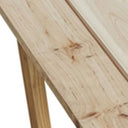 37" Solid Wood Outdoor Coffee Table - Natural