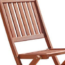 Folding Chairs (Set of 2) - Brown