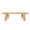 Anders - Large Dining Table - Natural - Moe's Home Collection - Dining Tables - Elite Enclave Home