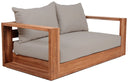 Tulum - Water Resistant Outdoor Loveseat - Meridian Furniture - Loveseats- Elite Enclave Home