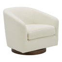 Oscy - Swivel Chair - White - Moe's Home Collection - Swivel Chairs - Elite Enclave Home