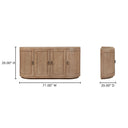 Nicola - Sideboard - Natural - Moe's Home Collection - Sideboards - Elite Enclave Home
