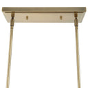 Mistie - 8 Light Linear Chandelier - Bronze - Uttermost - Chandeliers- Elite Enclave Home