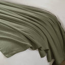 Liquid - King Blanket - Olive Green - Madison Park - Blankets - Elite Enclave Home