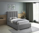 Pierce - Bed - Meridian Furniture - Upholstered Beds - Elite Enclave Home