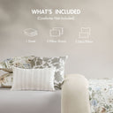 Herbal - King/California King 5 Piece Print Duvet Set - Multi