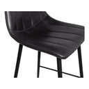 Alibi - Counter Stool (Set of 2) - Matte Black - Moe's Home Collection - Stool Sets - Elite Enclave Home