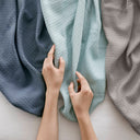 Egyptian Cotton - Twin Blanket - Blue