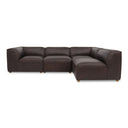 Form - Signature Modular Sectional - Espresso Brown - Moe's Home Collection - Stationary Sectionals - Elite Enclave Home