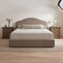 Maggie - Queen Storage Bed - Taupe - Moe's Home Collection - Storage Beds - Elite Enclave Home
