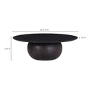 Bradbury - Large Wood Coffee Table - Black - Moe's Home Collection - Coffee Tables - Elite Enclave Home