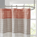 Amherst - Shower Curtain - Coral - Madison Park - Shower Curtains - Elite Enclave Home