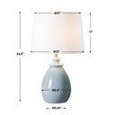Lorene - Table Lamp - Light Blue