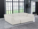 Miramar - 6 Piece Modular Sectional - Meridian Furniture - Stationary Sectionals - Elite Enclave Home