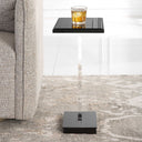 Angle - Contemporary Accent Table - Black