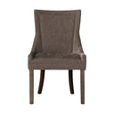 Ultra - Ultra Upholstered Dining Side Chairs With Legs (Set of 2) - Brown - Madison Park Signature - Chair Sets - Elite Enclave Home