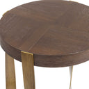 Drew - Brass Accent Table - Bronze - Uttermost - Accent Tables- Elite Enclave Home