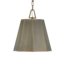 Granada - 1 Light Hexagon Pendant - Dark Gray - Uttermost - Pendant Lighting- Elite Enclave Home