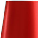 Bedside Table Lamp With Red Empire Shade - Red
