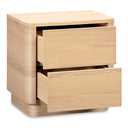 Round Off - Tall Nightstand - Light Brown - Moe's Home Collection - Accent Nightstands - Elite Enclave Home