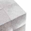 Landyn - Square Ottoman - Sparrow Gray - Classic Home - Upholstered Ottomans - Elite Enclave Home