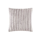 Duke - Square Pillow - Gray - Faux - Madison Park - Throw Pillows- Elite Enclave Home