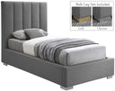Pierce - Bed - Meridian Furniture - Upholstered Beds - Elite Enclave Home
