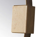 Russo - Travertine Round Mirror - Bronze / Brown / Gold - Uttermost - Accent Mirrors - Elite Enclave Home