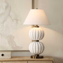 Irena - Sphere Table Lamp - White - Uttermost - Table Lamps - Elite Enclave Home