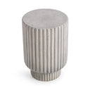 Givens - Outdoor Accent Table - Light Gray - Classic Home - Accent Tables - Elite Enclave Home