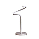 Curvy Spiral LED Table Lamp - White