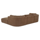 Matina - Lounge Modular Sectional - Taupe - Moe's Home Collection - Stationary Sectionals - Elite Enclave Home