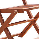 Folding Chairs (Set of 2) - Brown