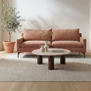 Paris - Stationary Sofa - Pink - Moe's Home Collection - Stationary Sofas - Elite Enclave Home