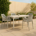 Mykonos - Outdoor Dining Chair (Set of 2) - Meridian Furniture - Chair Sets- Elite Enclave Home