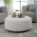 Avila - Large Gray Ottoman / Coffee Table - Uttermost - Coffee Tables- Elite Enclave Home