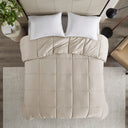 Winfield - 300 Thread Count Cotton Shell Luxury Down Alternative Comforter - Tan