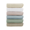 Tuscany - Oversized Quilted Throw With Scalloped Edges - Blue - Madison Park - Throws - Elite Enclave Home