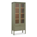 Hannah - Tall Display Cabinet - Green - Moe's Home Collection - Display Cabinets - Elite Enclave Home