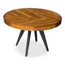 Parq - Round Dining Table - Brown - Moe's Home Collection - Dining Tables - Elite Enclave Home