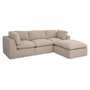 Cates - Lounge Modular Sectional - Pebble - Moe's Home Collection - Stationary Sectionals - Elite Enclave Home